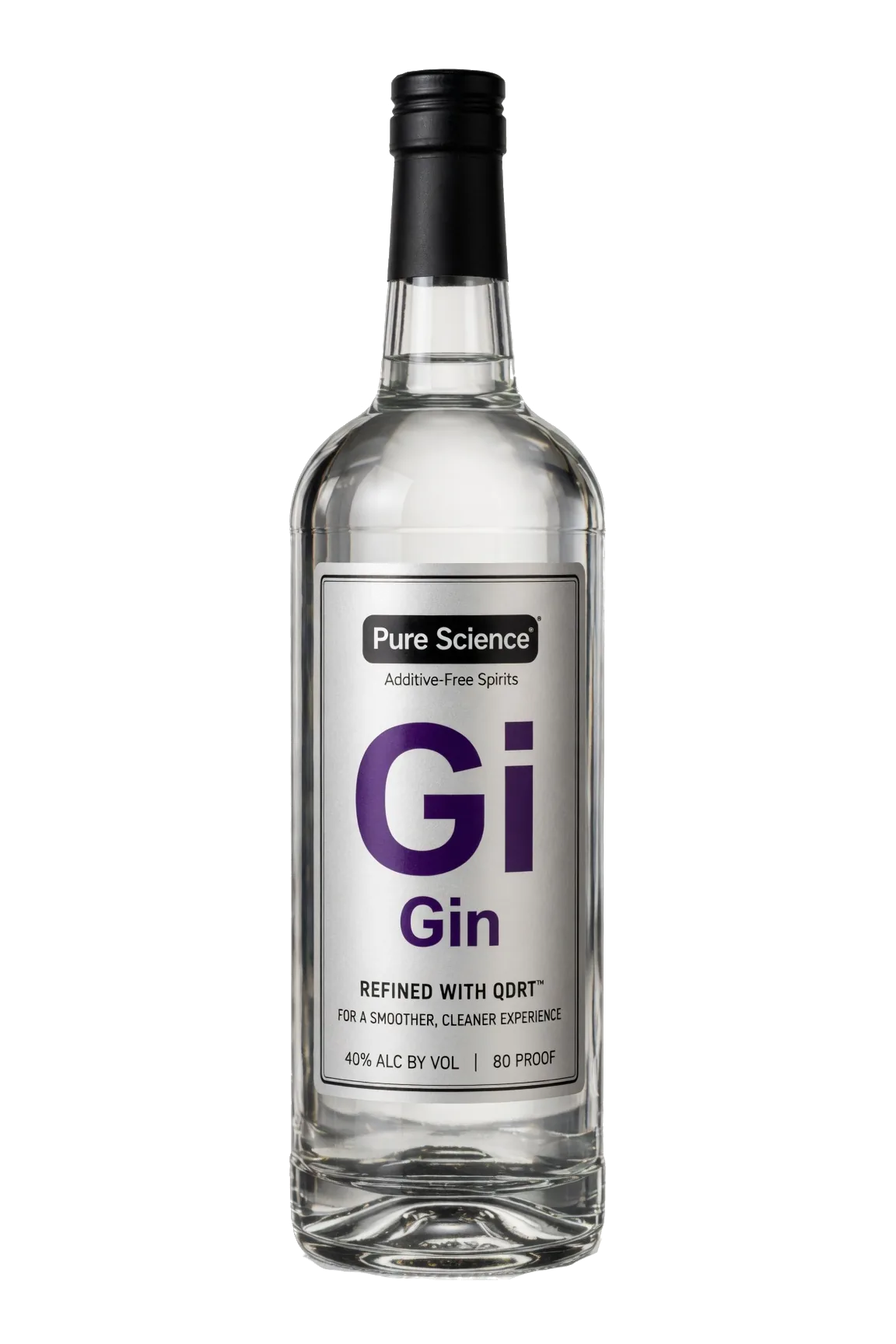 Pure Science Gin bottle