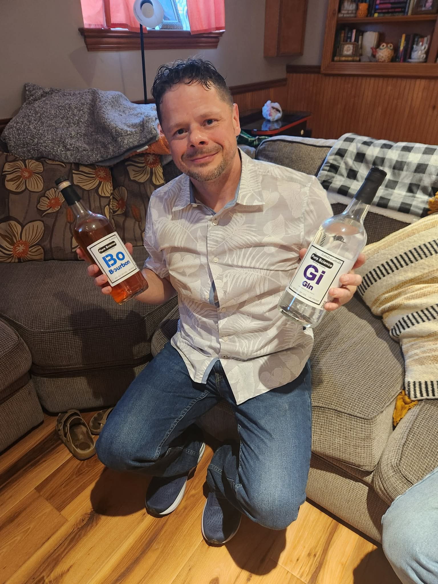 Bottles staged for service at an on-premise partner.
